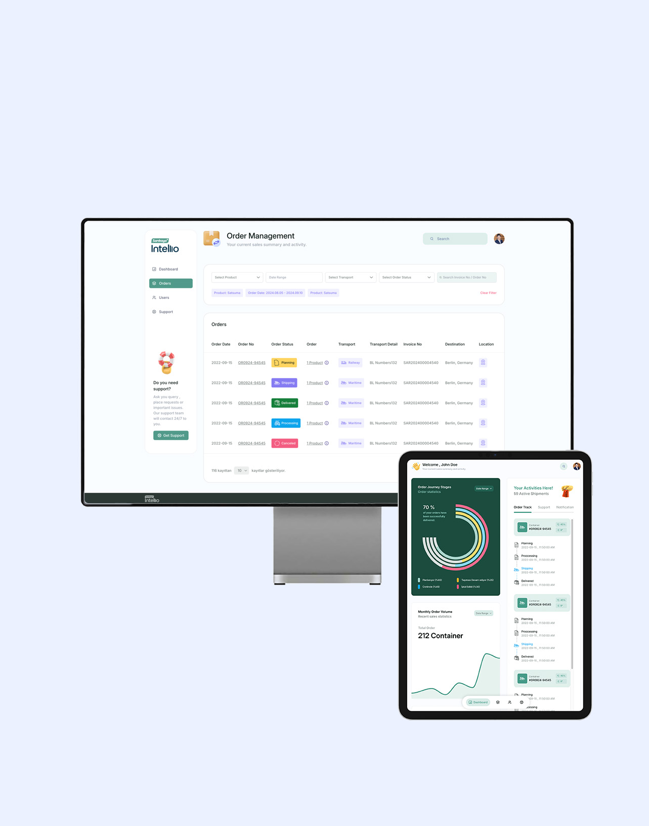 Intellio Dashboard project image